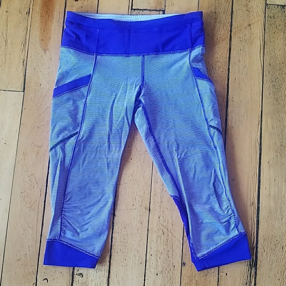 Women's lululemon 3/4 length capris